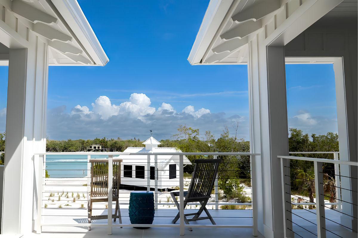 Patio View of Keelanie Residence
