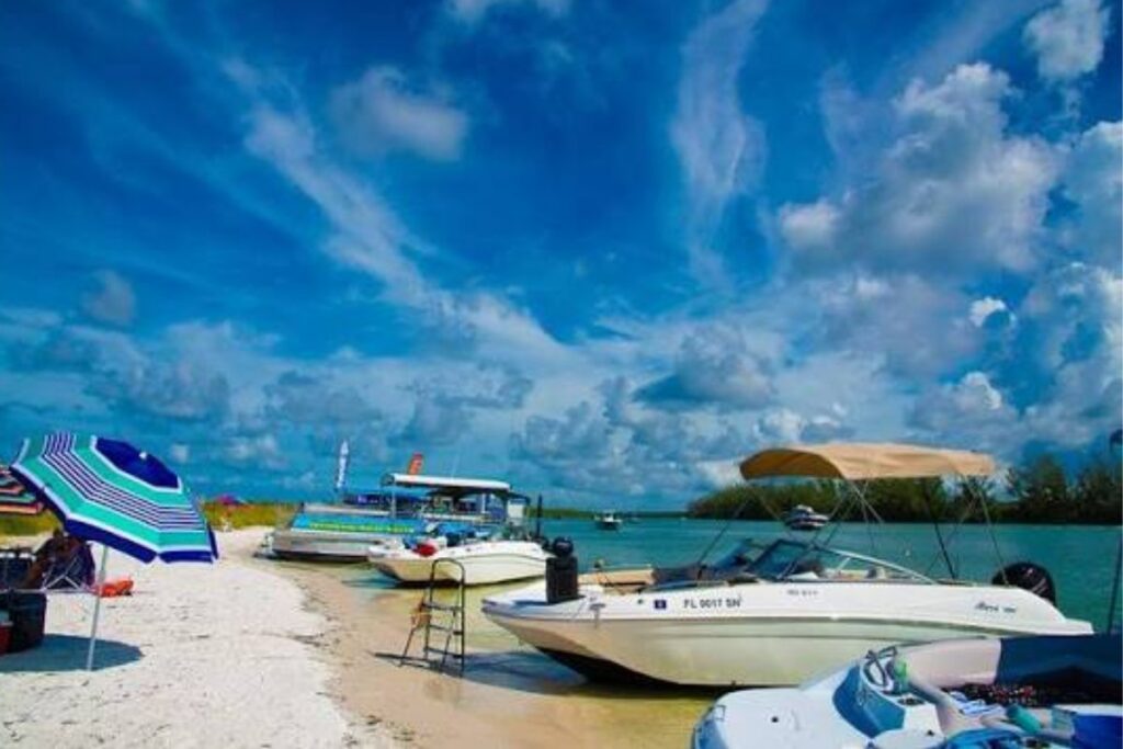 Boating and Island Hopping in Keewaydin Florida